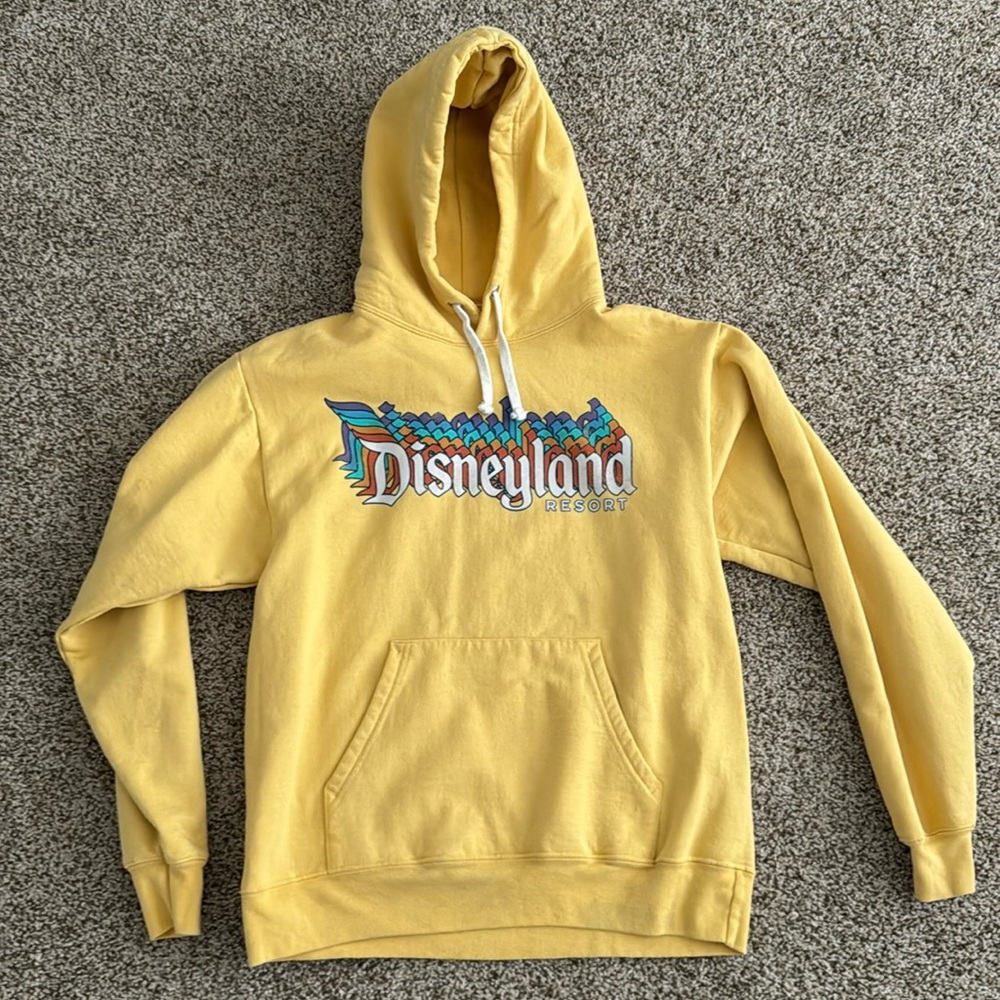 Yellow Disneyland Hoodie